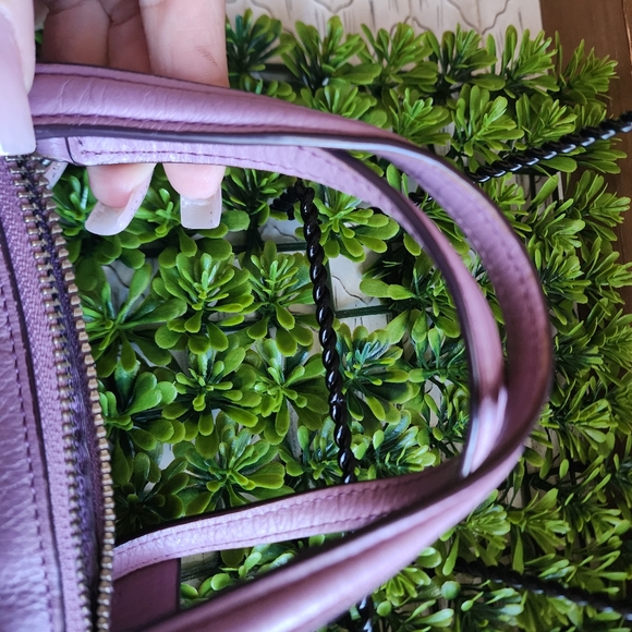 Coach Lavender Mini Kelsey Satchel 2 way bag - Picture 13 of 14